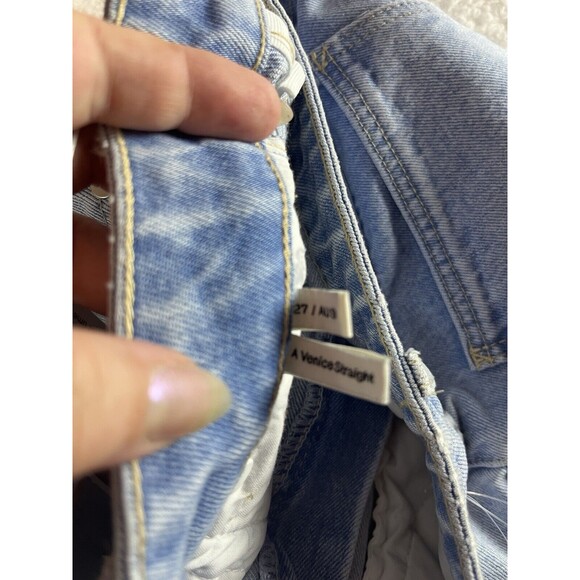 Abrand Jeans Womens 27 A Venice Straight High Rise 90s Classic Relaxed - Picture 5 of 16